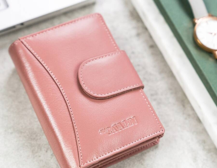 Leather wallet RFID 4U CAVALDI RD-09-GCL