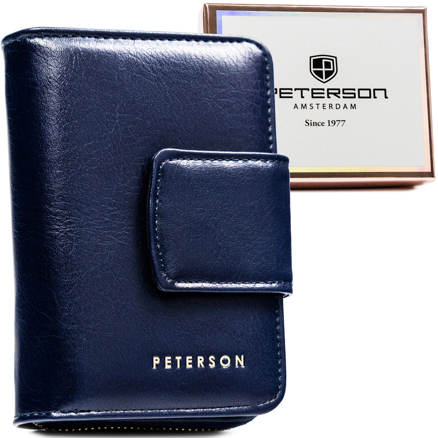 Leatherette wallet RFID PETERSON PTN 009-HF