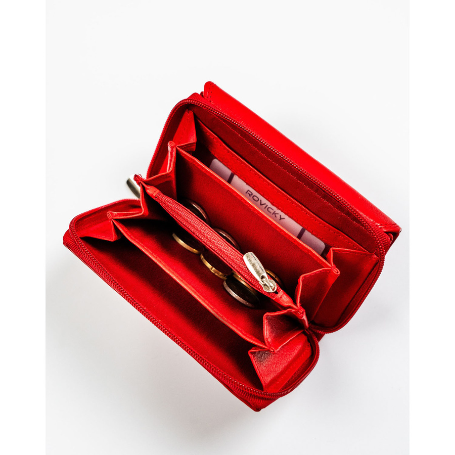 Leather wallet RFID ROVICKY R-D1511-NCD-BL