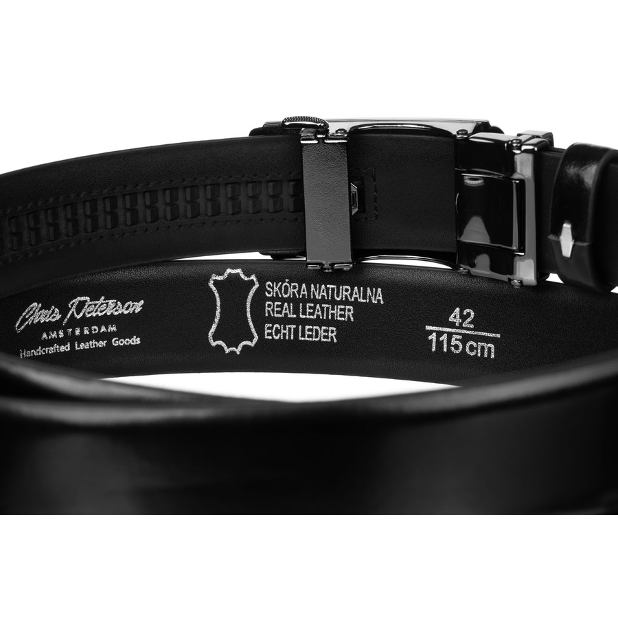 Leather belt PETERSON PTN A016