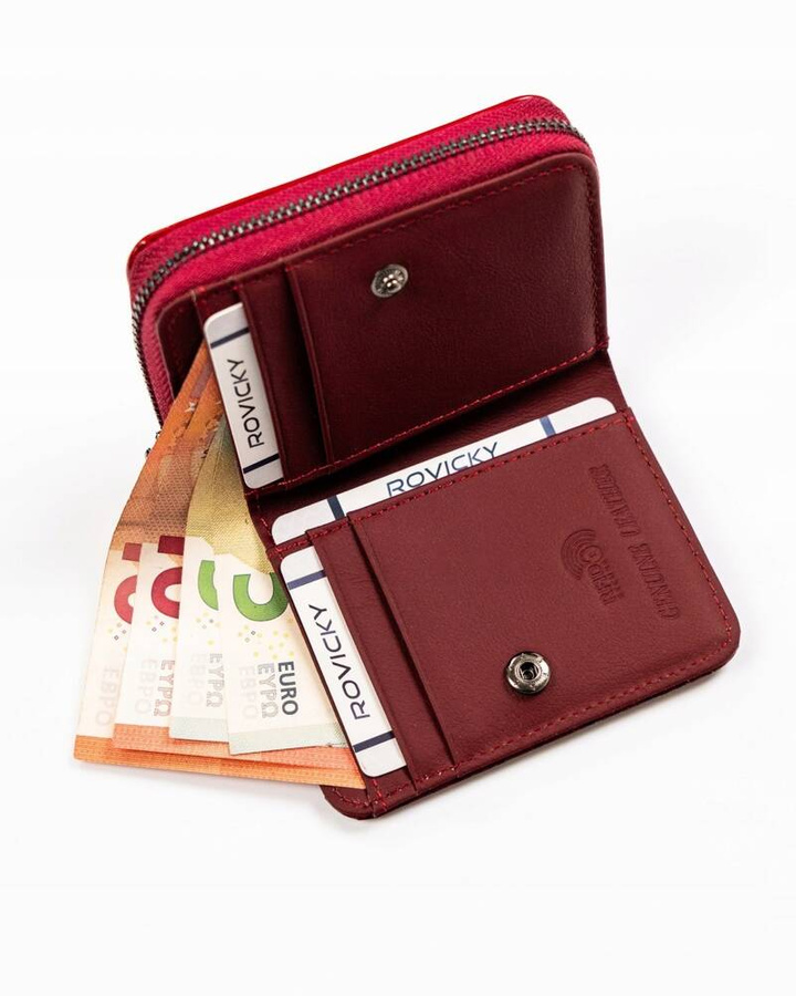 Leather & leatherette wallet RFID 4U CAVALDI PN33-XX