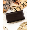 Leather wallet RFID PETERSON PTN RD-08-NGV