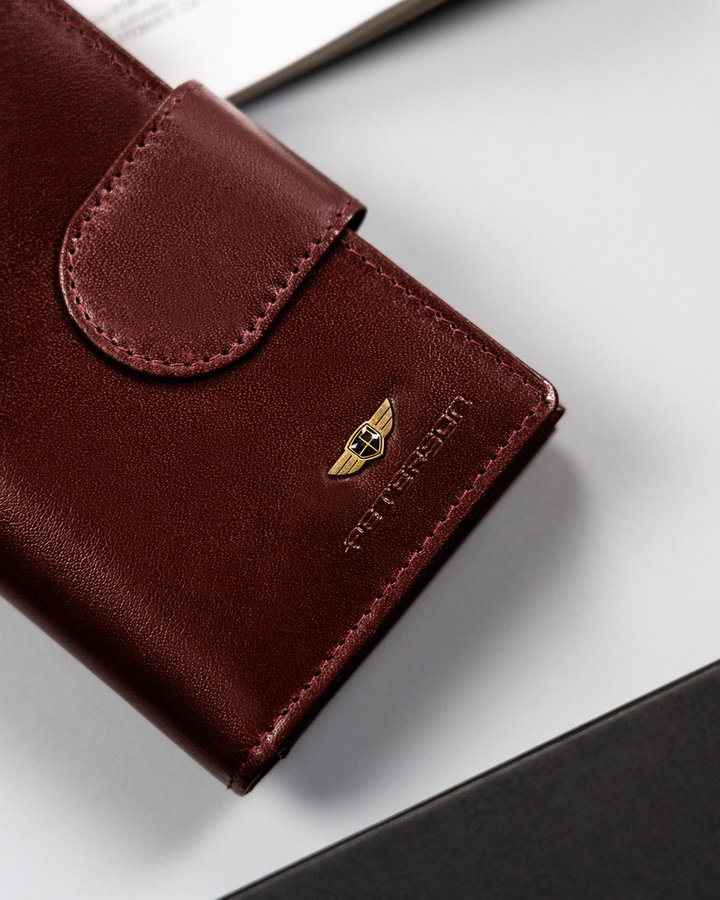 Leather's wallet RFID PETERSON PTN 70-BO