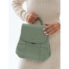 Leatherette bagpack DAVID JONES 6746-2