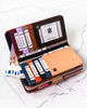 Leather wallet RFID LORENTI 86302