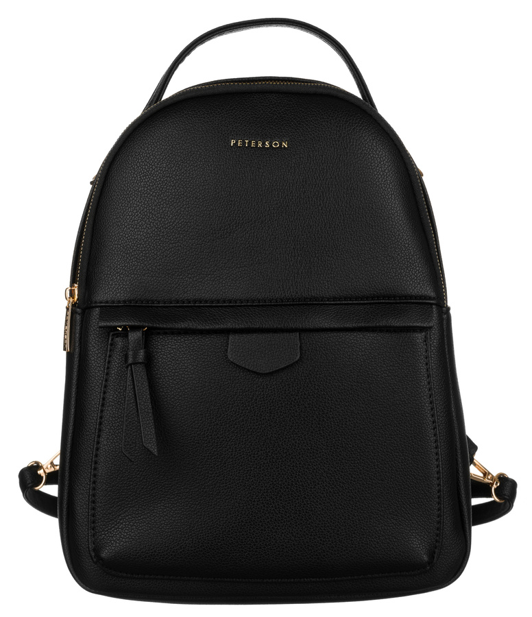 Leatherette bagpack PETERSON PTN F3606
