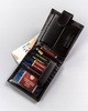 Leather wallet RFID PETERSON PTN 22305L-VT