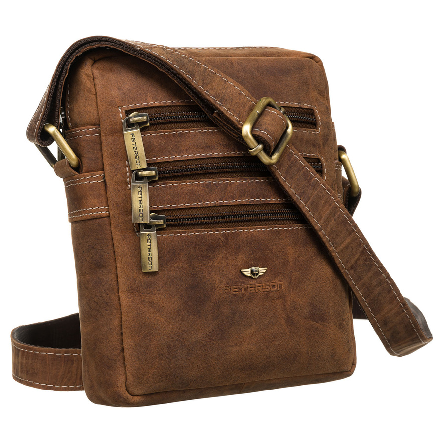 Leather bag PETERSON PTN 250-NSH