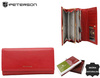 Leather wallet RFID PETERSON PTN 42122-SGN