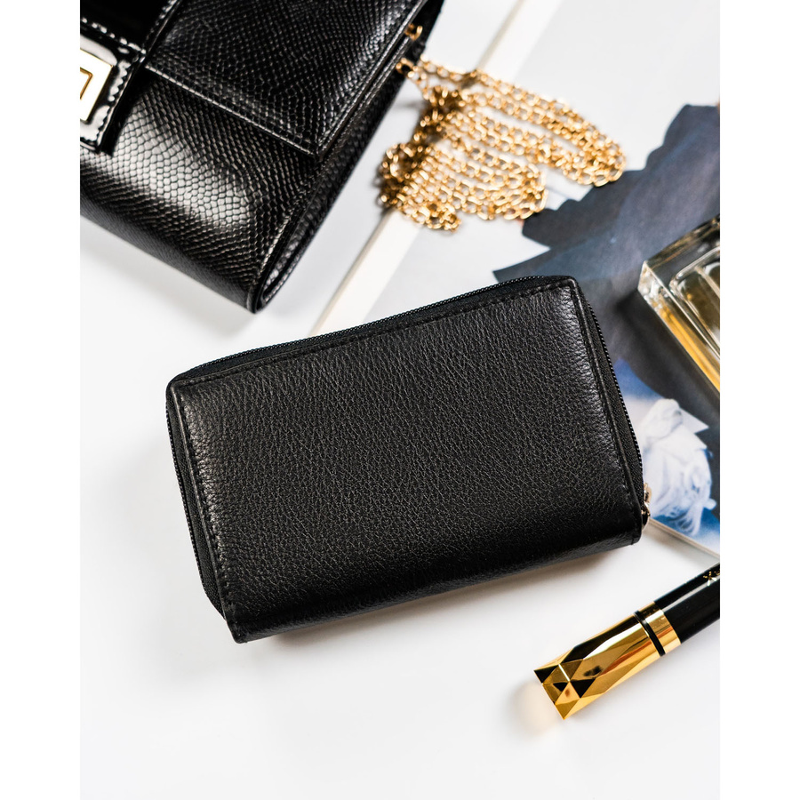 Leather wallet RFID ROVICKY R-D1511-NCD-BL