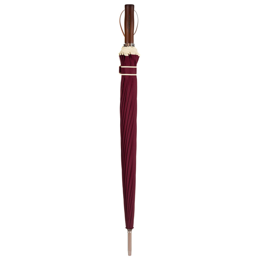 Czerwony, elegancki parasol rządowy - Peterson
