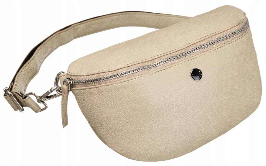 Leather bumbag PETERSON PTN 28301-SD