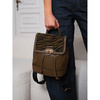 Leatherette bagpack DAVID JONES 6865-3