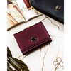 Leather and leatherette wallet RFID PETERSON PTN PS15-09-HNL