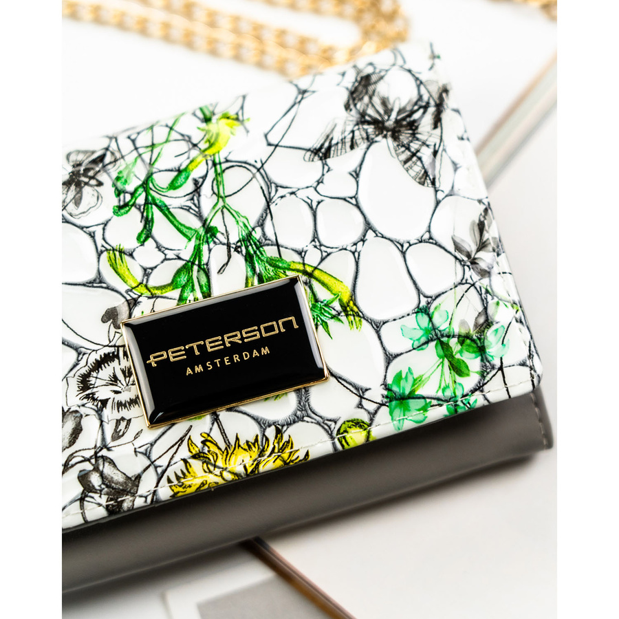 Leather wallet RFID PETERSON PTN PH30-LFL