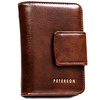 Leatherette wallet RFID PETERSON PTN 009-HF