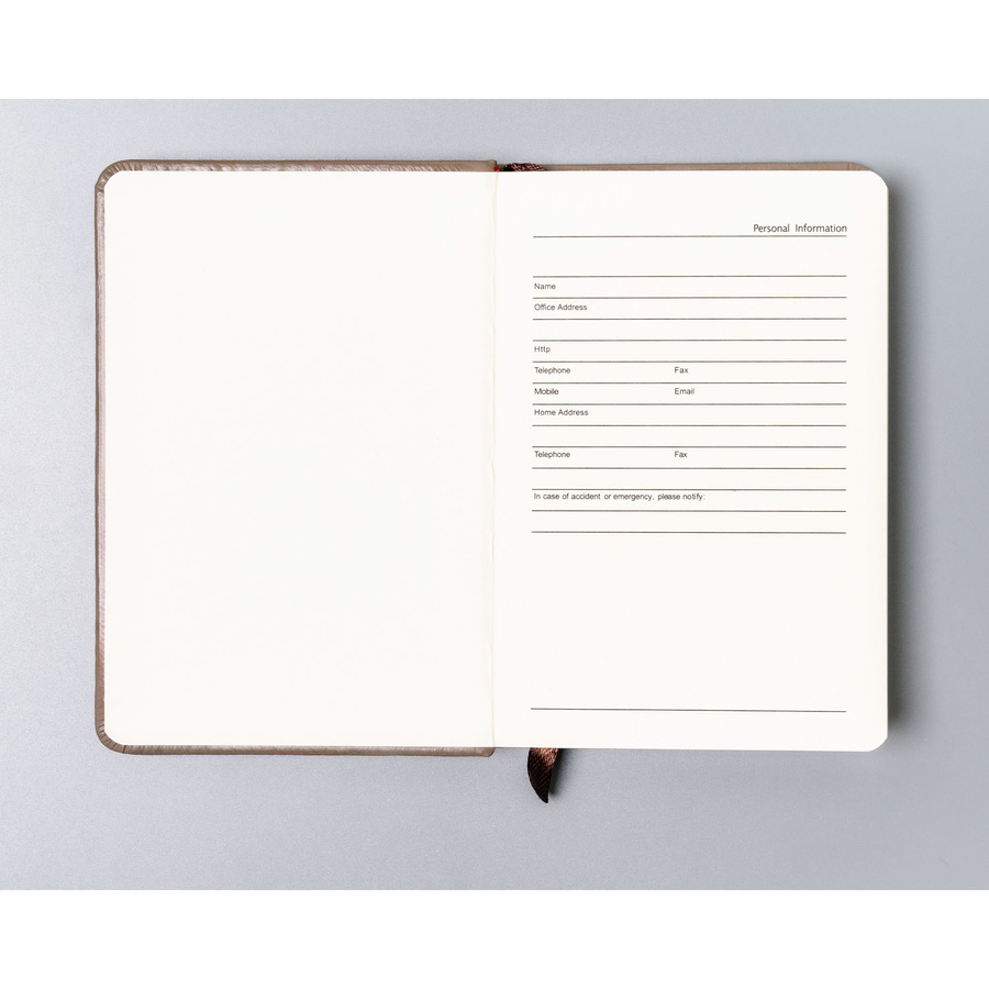 Notes w formacie A6 w kolorze khaki zadrukowany w kropki - Peterson