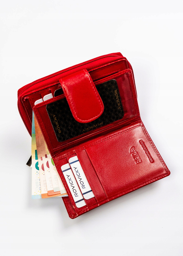 Leather wallet RFID ROVICKY R-RD41-GCL