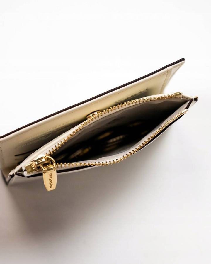 Leatherette wallet RFID PETERSON PTN 003-LAK