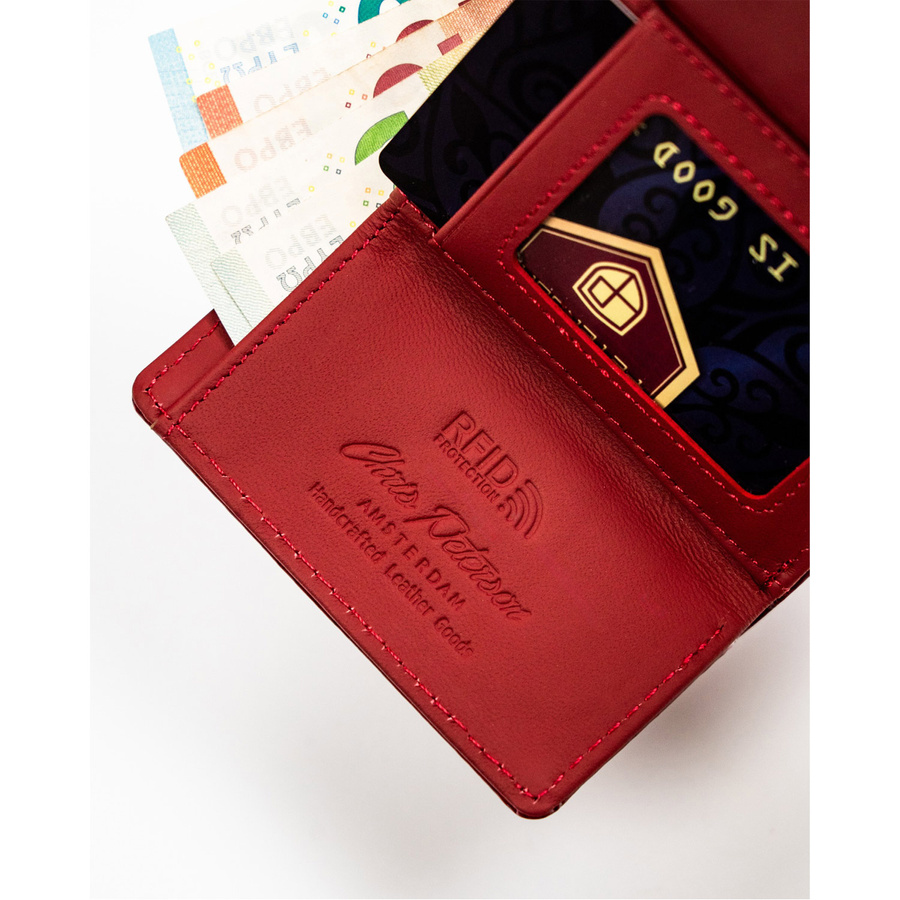 Leather wallet RFID PETERSON PTN PH32-1-RS