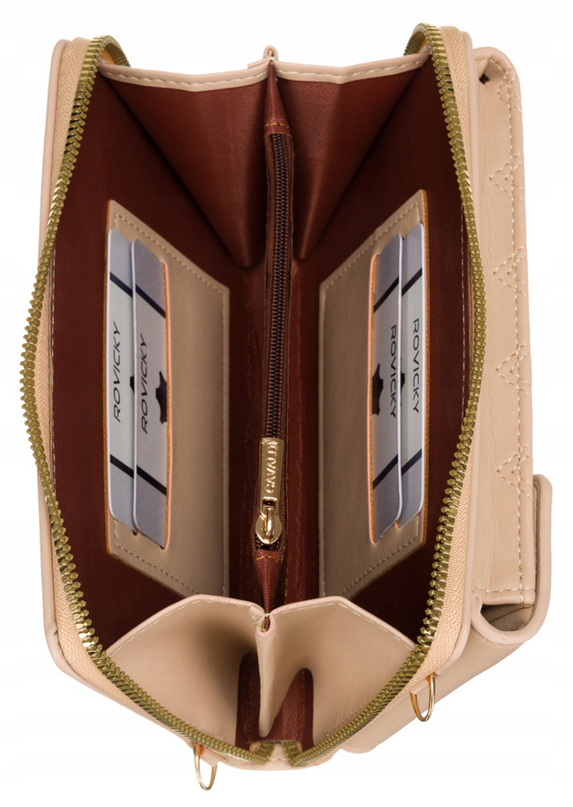 Leatherette mini bag-wallet 4U CAVALDI M-10