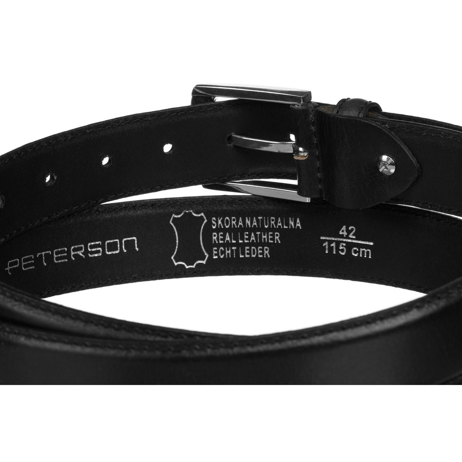 Leather belt PETERSON PTN LTP-CRU