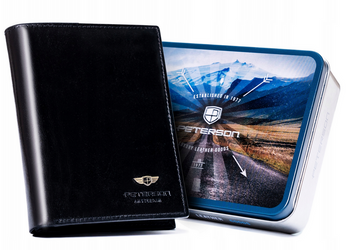 Leather wallet RFID PETERSON PTN 22311-VT