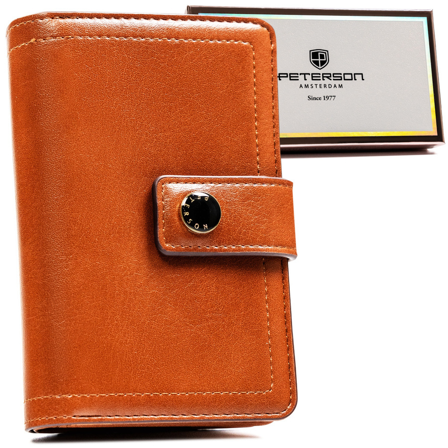 Leatherette wallet RFID PETERSON PTN 002-F