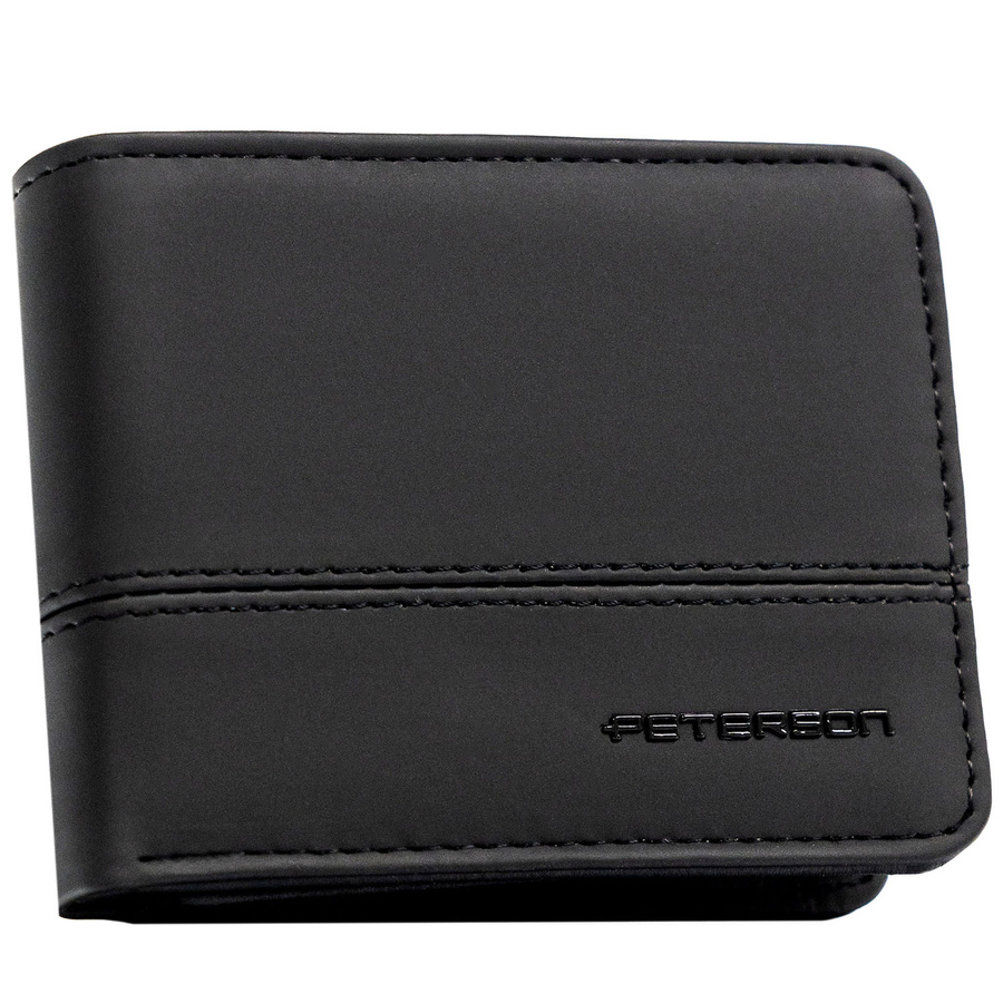 Leatherette wallet RFID PETERSON PTN EH-05Z