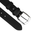 Leather belt PETERSON PTN LTP-SMO