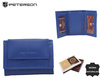 Leather wallet RFID PETERSON PTN RD-240-MCL