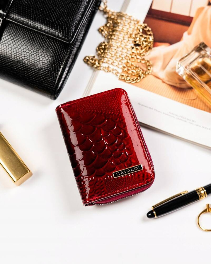 Leather & leatherette wallet RFID 4U CAVALDI PN33-XX
