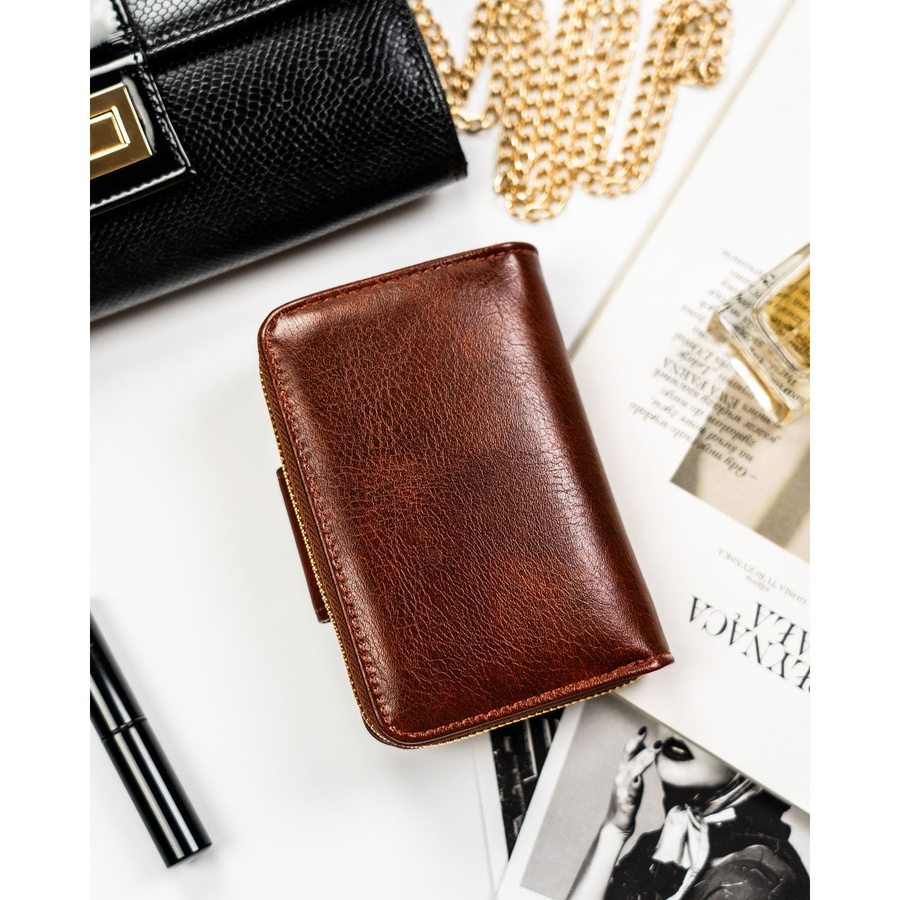 Leatherette wallet RFID PETERSON PTN 009-HF