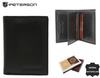 Leather wallet RFID PETERSON PTN RD-290-GCL