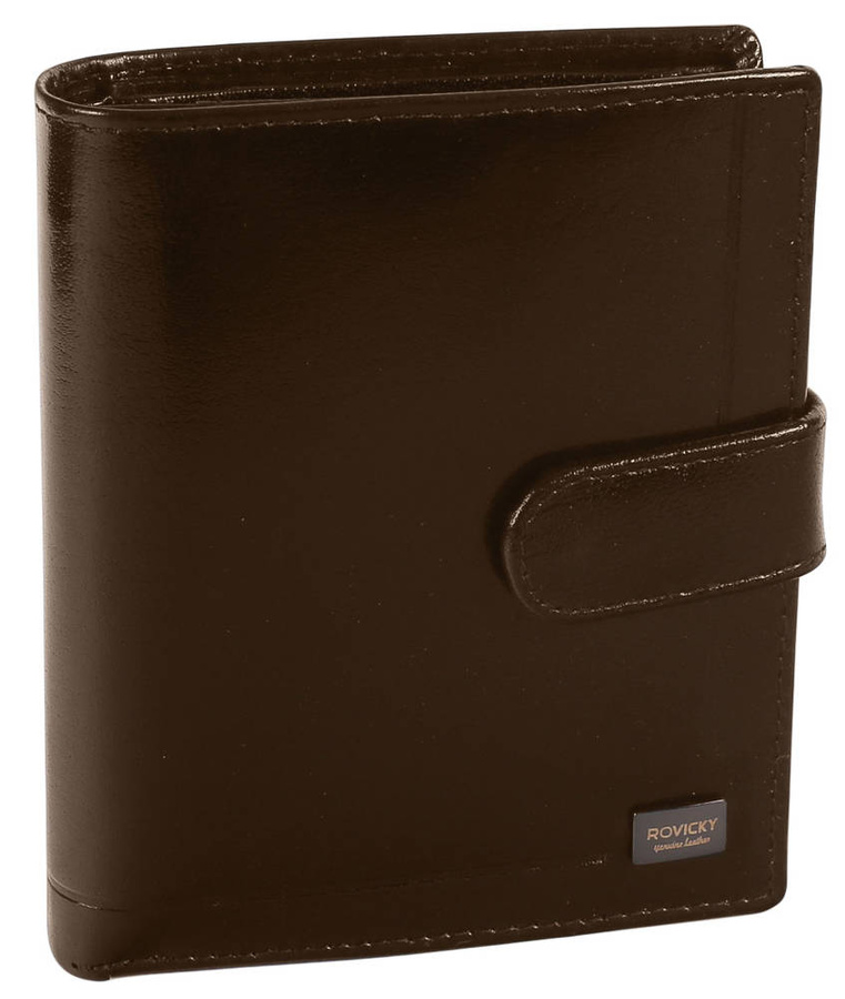 Leather wallet RFID ROVICKY PC-106L-BAR