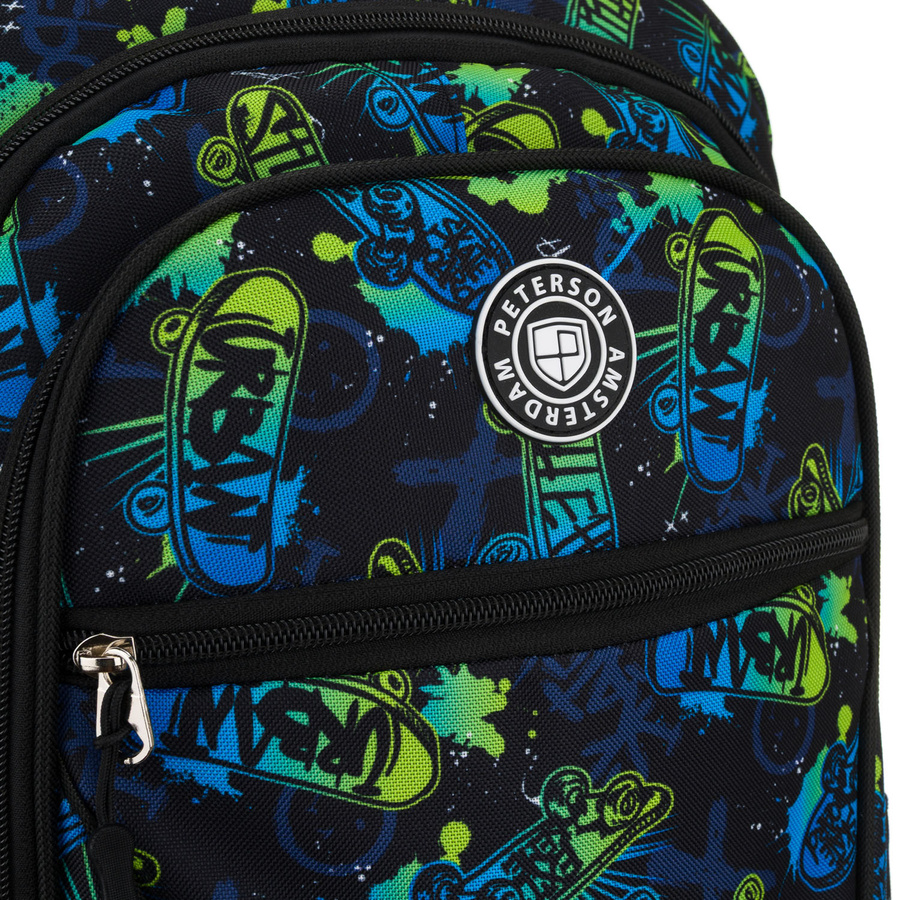 Polyester bagpack PETERSON PTN BIEDRONKA