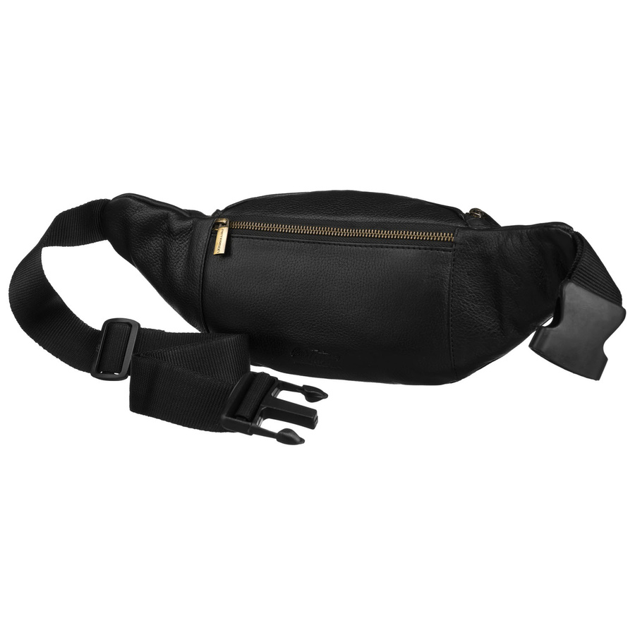 Leather bumbag PETERSON PTN 2506-NDM