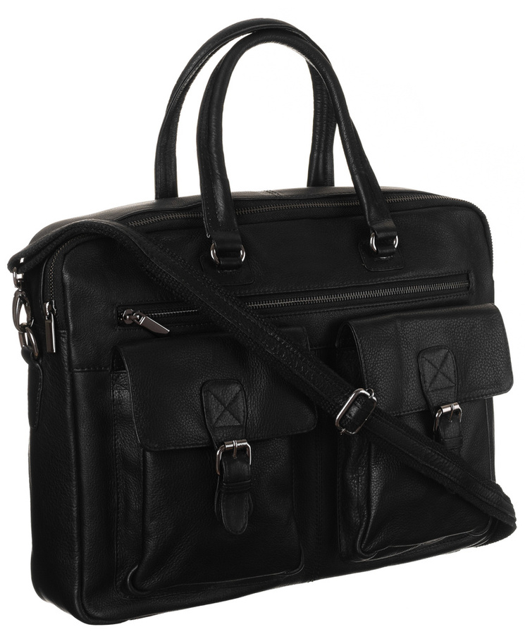 Leather laptop bag LAP-15602-NDM-NL