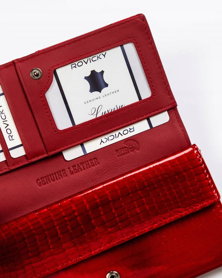 Leather wallet RFID 4U CAVALDI H22-3-DBF