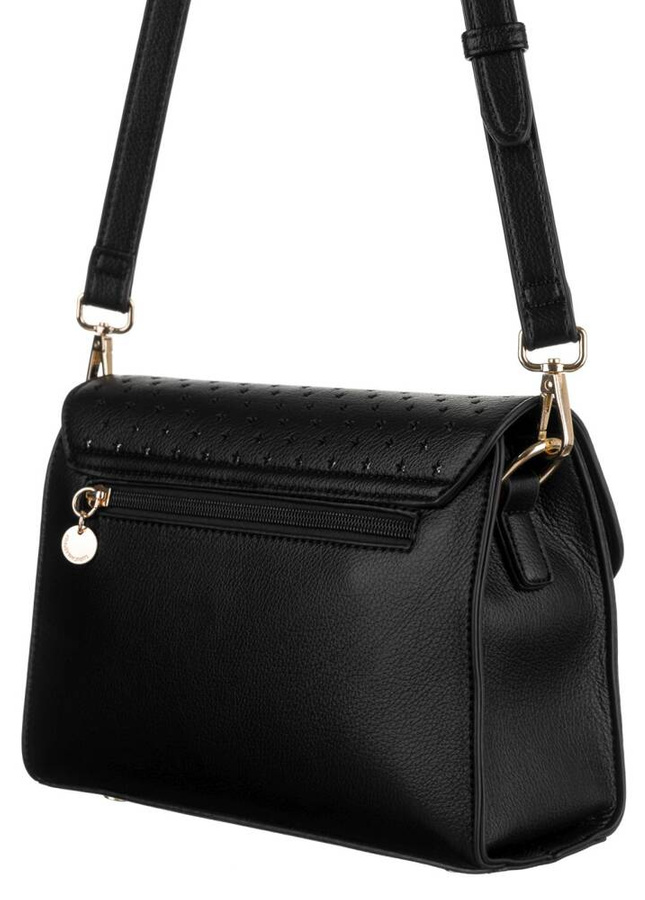 Leatherette shoulder bag LULUCASTAGNETTE ROANNE-LULU