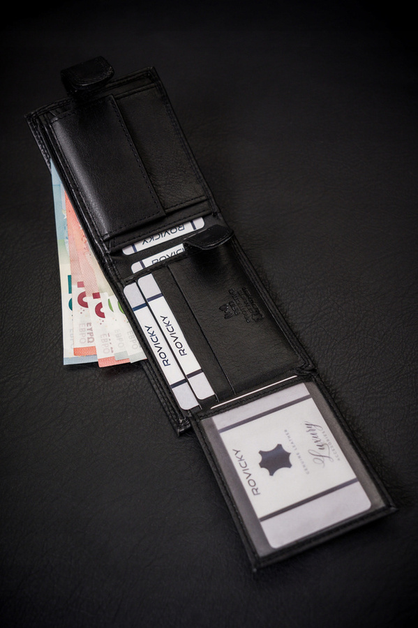 Leather wallet RFID ALWAYS WILD N0035L-CCD