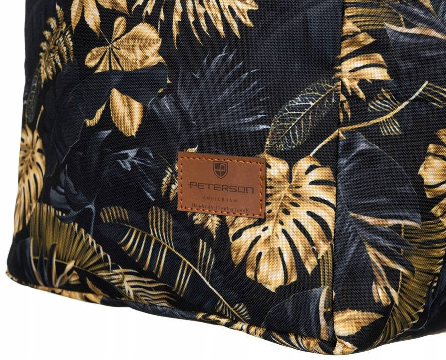 Full printed backpack PETERSON PTN PLEC-02