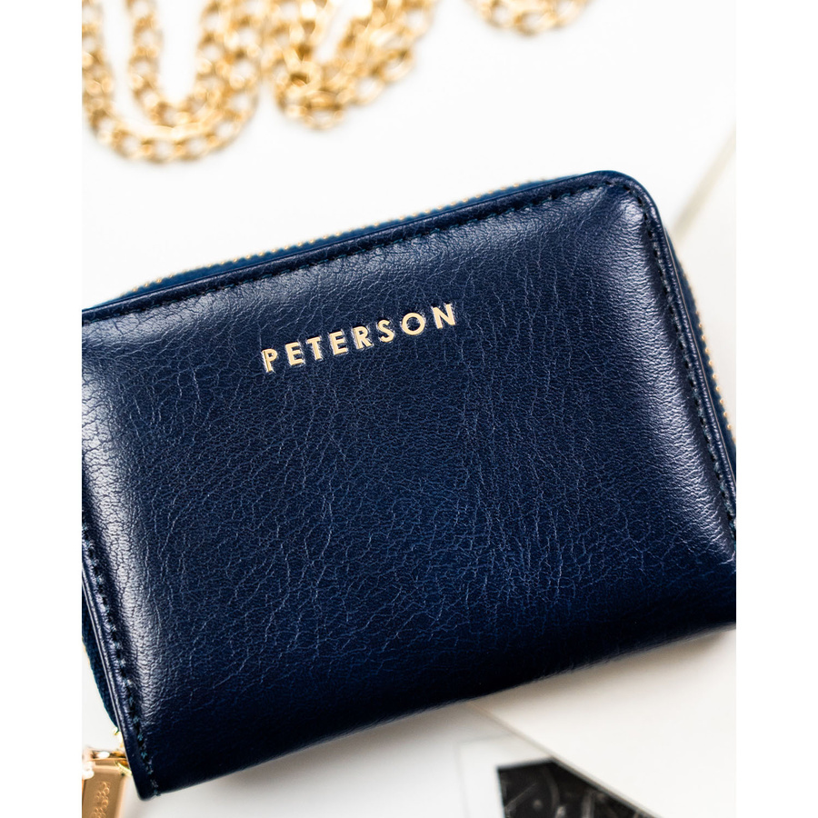 Leatherette wallet RFID PETERSON PTN 010-HF