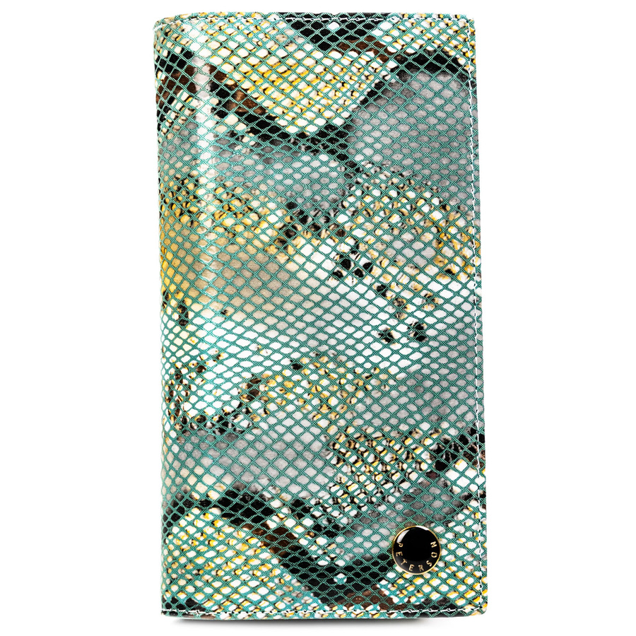 Leather wallet RFID PETERSON PTN 421431-SFL