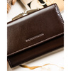 Leather wallet RFID PETERSON PTN RD-18-NGV