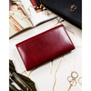 Leather wallet RFID PETERSON PTN RD-08-NGV