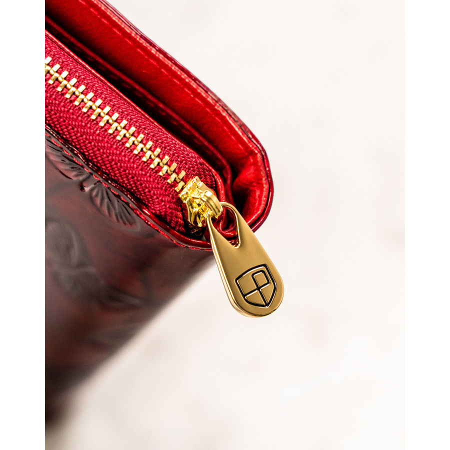 Leather wallet RFID PETERSON PTN 76116-BF