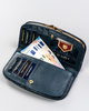 Leather wallet RFID PETERSON PTN 42123-ONBF