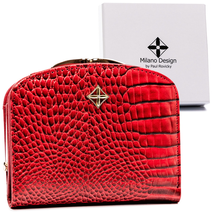 Leatherette wallet MILANO DESIGN SF-1830-JM