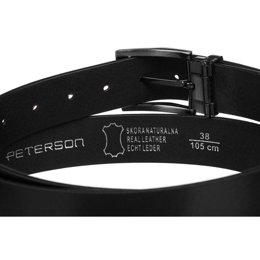 Leather belt PETERSON PTN LTP-TEX